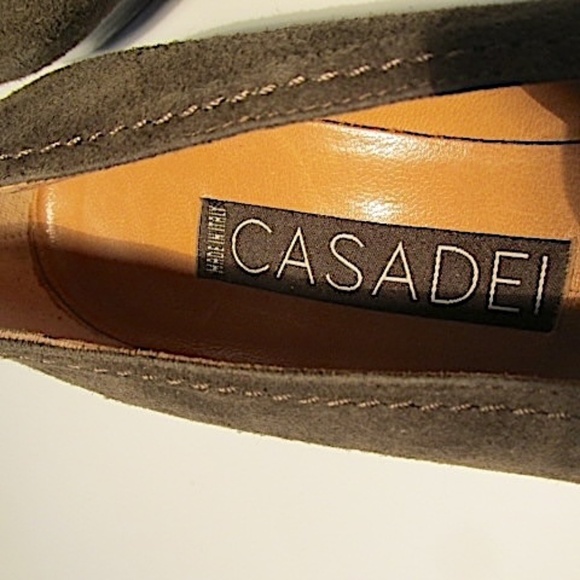 NWOT CasaDei Vintage Embellished Loafers, Size 6 - Picture 4 of 9